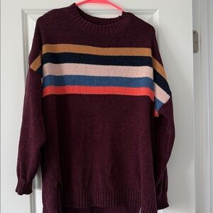 American Eagle Outfitters Multicolor Striped Sweater